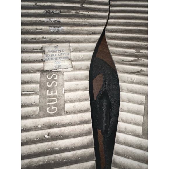 Guess Black & White Fun Festival Strappy Summer Beach Sandals  10M - Picture 9 of 10